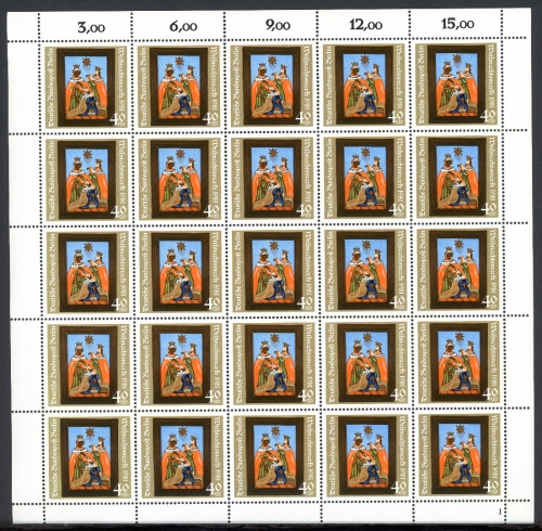 Berlin 25er Bogen 658 postfrisch Formnummer 1 #KE431