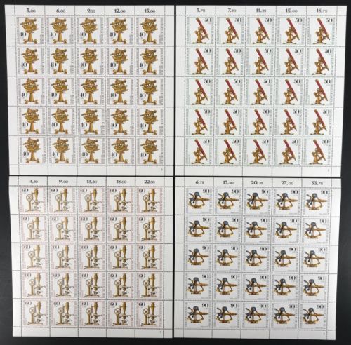 Berlin 25er Bögen 641-644 postfrisch Formnummer 2 #KE439