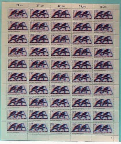 Bund 50er Bogen 1010 postfrisch