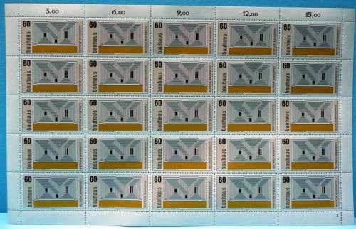 Bund 25er Bogen 1165 postfrisch Formnummer 2 #JZ280