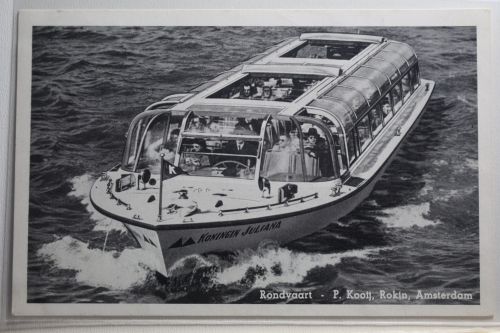 AK Amsterdam Rondvaart - P- Kooij, Rokin ungebraucht #PH747
