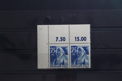 Fr. Zone Rheinland-Pfalz 13 postfrisch