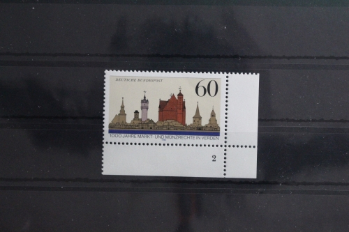 BRD 1240 postfrisch als Eckrand mit Formnummer 2 #UB297