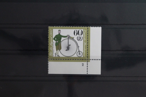 BRD 1243 postfrisch als Eckrand mit Formnummer 2 #UB268