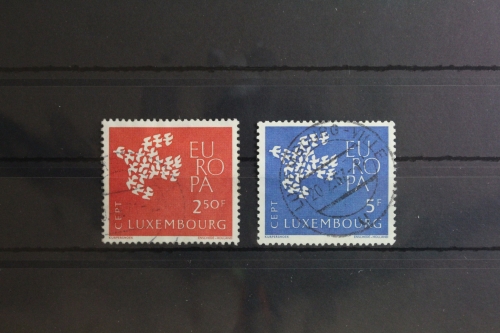 Luxemburg 647-648 gestempelt Cept #UA135