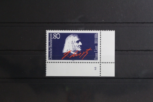 BRD 1285 postfrisch als Eckrand mit Formnummer 2 #UC355