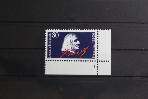 BRD 1285 postfrisch als Eckrand mit Formnummer 1 #UC359