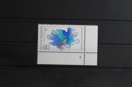 BRD 1286 postfrisch als Eckrand mit Formnummer 2 #UC372