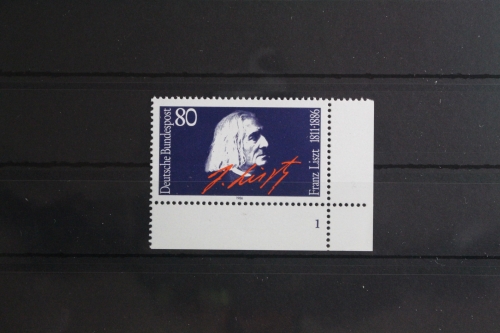 BRD 1285 postfrisch als Eckrand mit Formnummer 1 #UC357