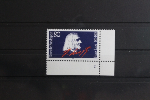 BRD 1285 postfrisch als Eckrand mit Formnummer 2 #UC356