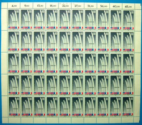 Berlin 50er Bogen 466 postfrisch