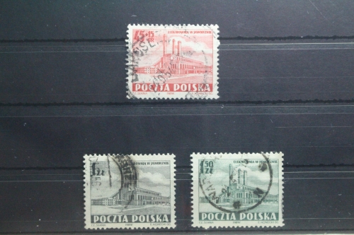 Polen 764-766 gestempelt