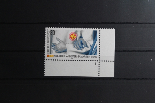 BRD 1394 postfrisch als Eckrand mit Formnummer 1 #UE489