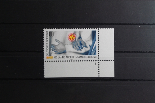 BRD 1394 postfrisch als Eckrand mit Formnummer 1 #UE490