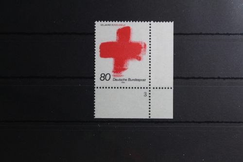 BRD 1387 postfrisch als Eckrand mit Formnummer 3 #UE386
