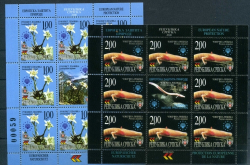Bosnien und Herzegowina serb. Rep. 183-184 postfrisch Natur 2KB #IF380