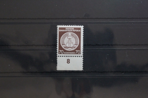 DDR Dienstmarken 27 xI XII postfrisch geprüft Weigelt BPP #UE089