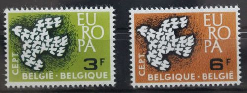 Belgien 1253-1254 postfrisch Cept #TY291