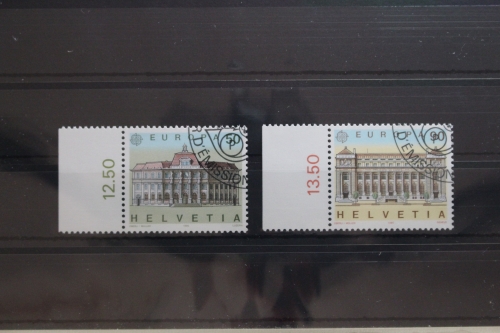 Schweiz 1415-1416 gestempelt