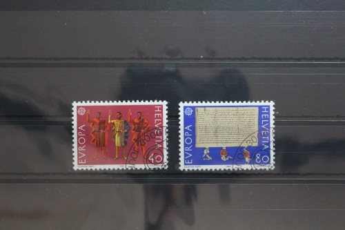 Schweiz 1221-1222 gestempelt