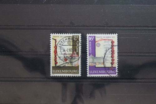 Luxemburg 1052-1053 gestempelt Cept #TY249
