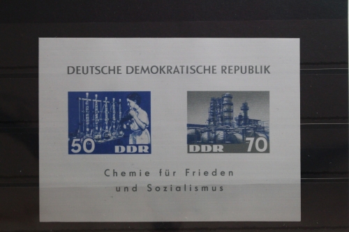 DDR Block 18 mit 950-951 ohne Gummi