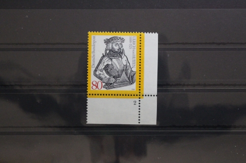 BRD 1364 postfrisch als Eckrand mit Formnummer 2 #UB962