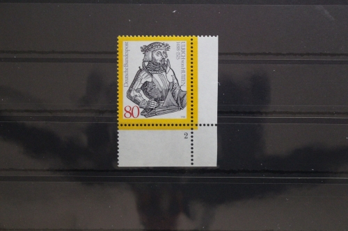 BRD 1364 postfrisch als Eckrand mit Formnummer 2 #UB959