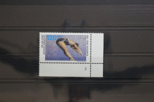 BRD 1355 postfrisch als Eckrand mit Formnummer 2 #UB939