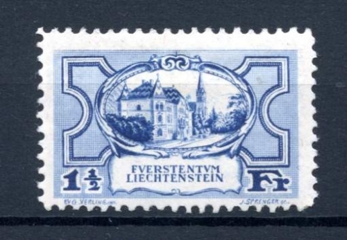 Liechtenstein 71 mit Falz