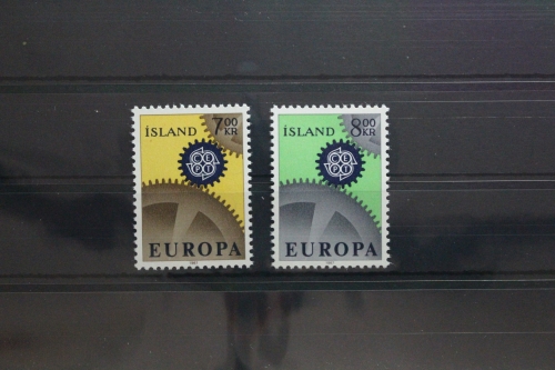 Island 409-410 postfrisch Cept #TY404