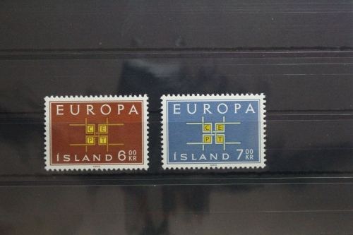 Island 373-374 postfrisch Cept #TY410