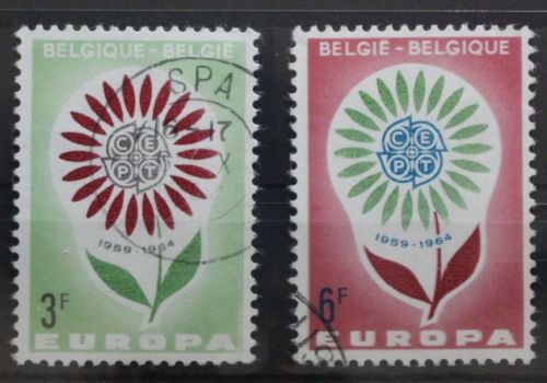Belgien 1358-1359 gestempelt Cept #UA304