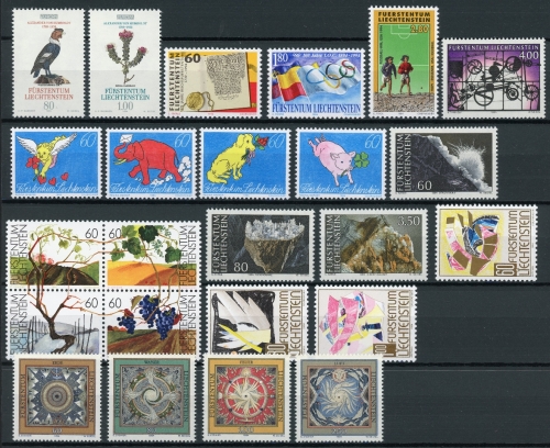 Liechtenstein Jahrgang 1994 1079-1102 postfrisch #HU119
