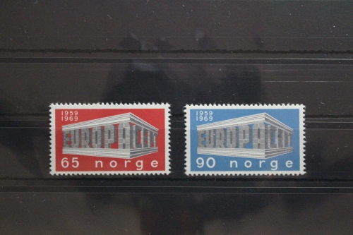 Norwegen 583-584 postfrisch Cept #TY489