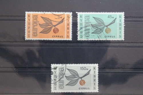 Zypern 258-260 gestempelt Cept #UA393