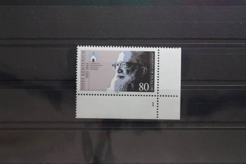 BRD 1252 postfrisch als Eckrand mit Formnummer 1 #UC003