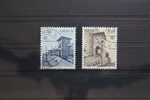 San Marino 1156-1157 gestempelt Cept #UA536