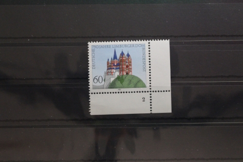BRD 1250 postfrisch als Eckrand mit Formnummer 2 #UC048