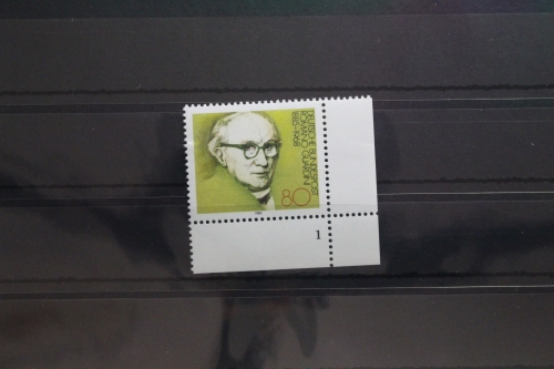 BRD 1237 postfrisch als Eckrand mit Formnummer 1 #UC013