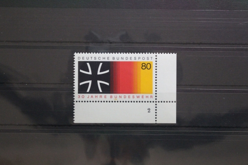 BRD 1266 postfrisch als Eckrand mit Formnummer 2 #UC187