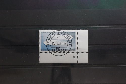 BRD 1294 gestempelt als Eckrand mit Formnummer 2 #UD101