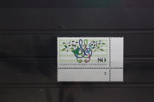 BRD 1319 postfrisch als Eckrand mit Formnummer 2 #UD301