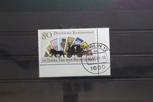 BRD 1300 gestempelt als Eckrand mit Formnummer 2 #UD154