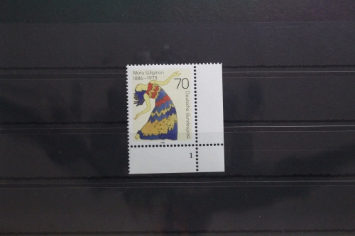 BRD 1301 postfrisch als Eckrand mit Formnummer 1 #UD197