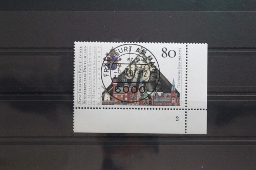 BRD 1320 gestempelt als Eckrand mit Formnummer 2 #UD312