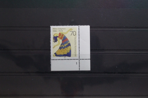 BRD 1301 postfrisch als Eckrand mit Formnummer 1 #UD193