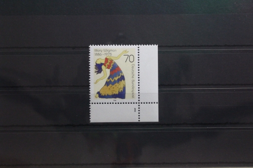 BRD 1301 postfrisch als Eckrand mit Formnummer 1 #UD196