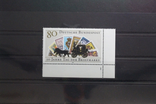 BRD 1300 postfrisch als Eckrand mit Formnummer 1 #UD170