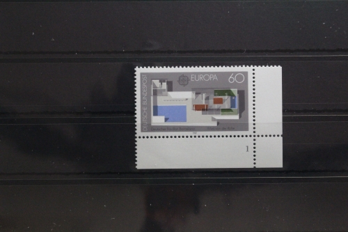 BRD 1321 postfrisch als Eckrand mit Formnummer 1 #UD326